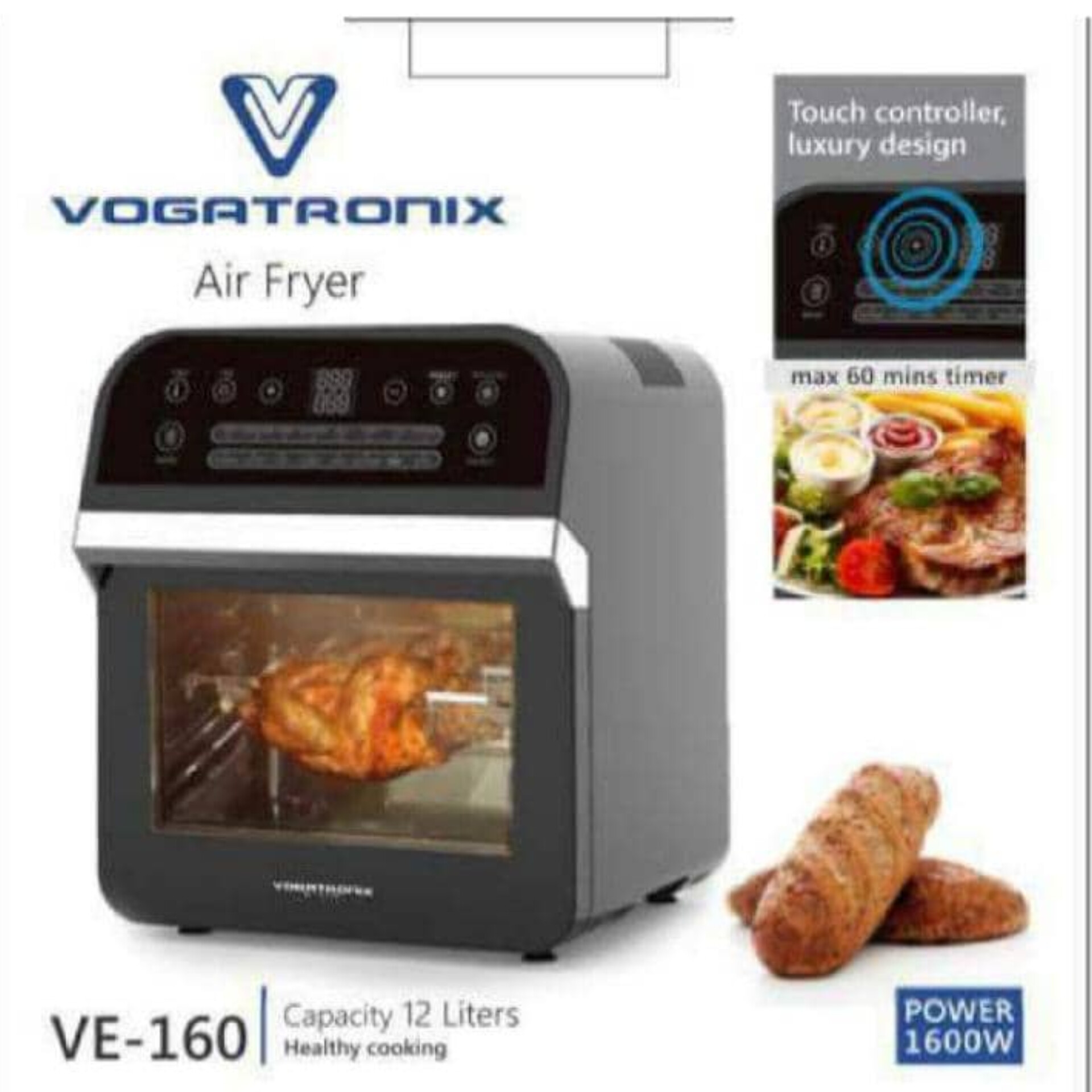 سرخ کن بدون روغن وگاتی ve_160