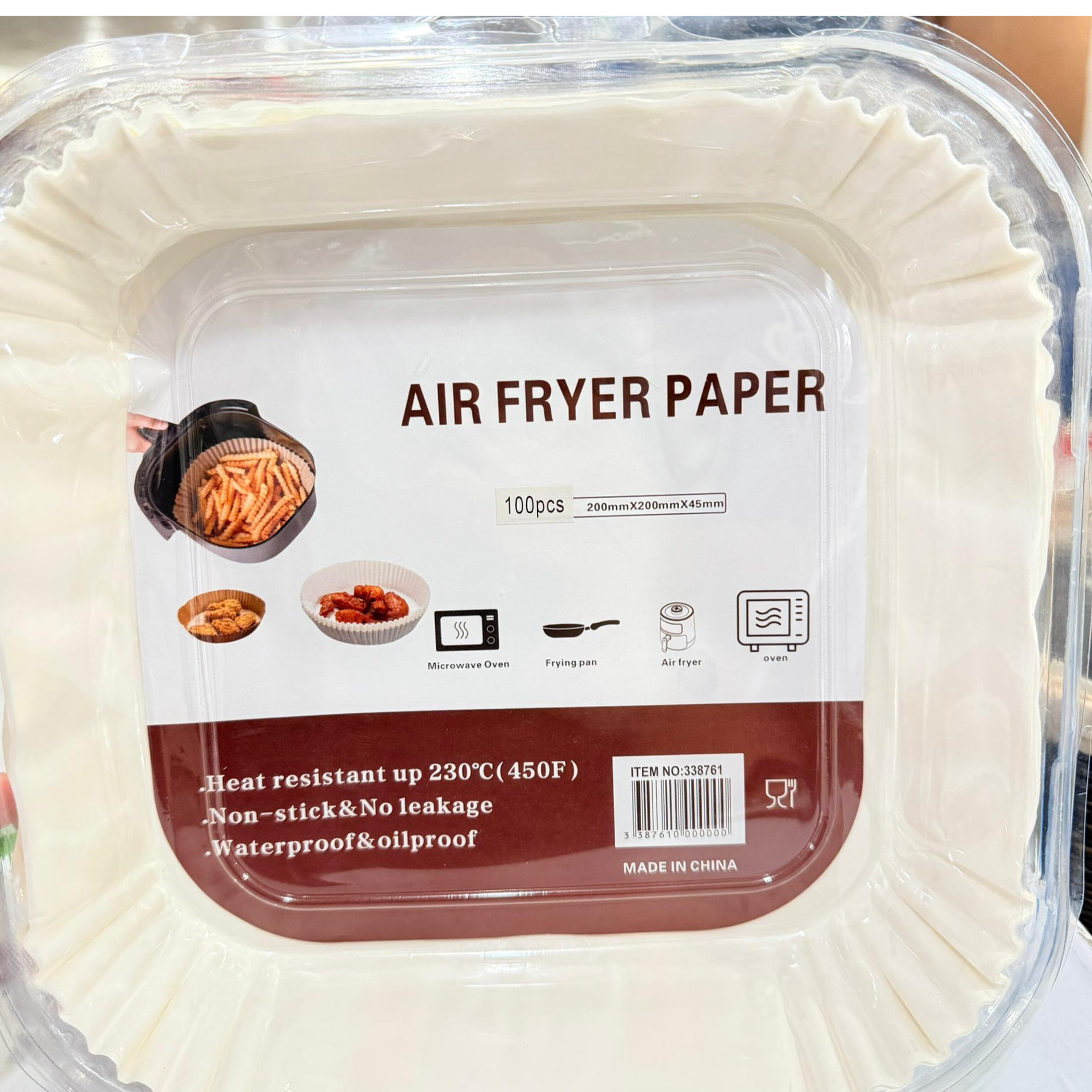 کاغذ سرخ کن مربع سایز بزرگ ۱۰۰عددی