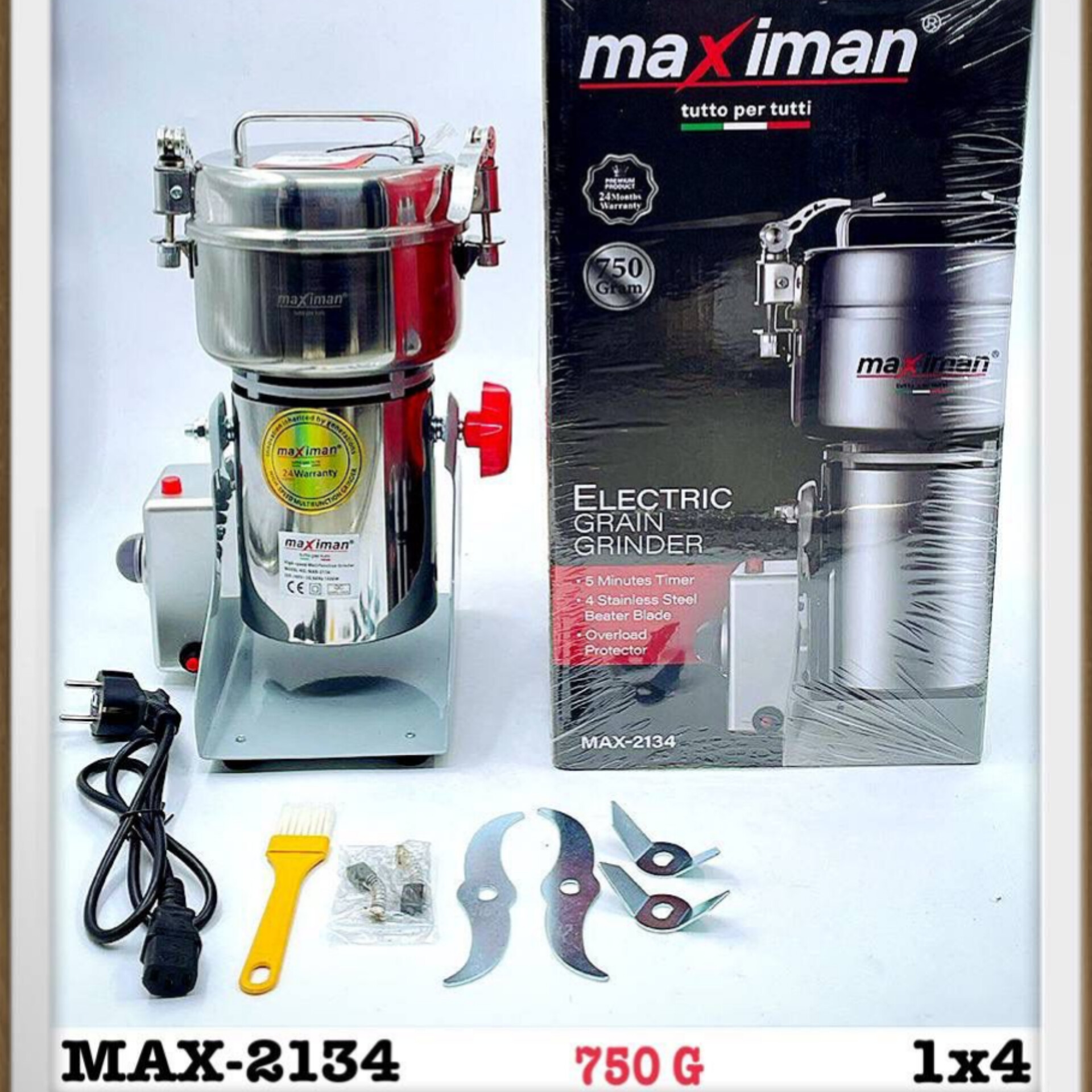 آسیاب نیمه صنعتی مکسیمان 750گرمmax_2134