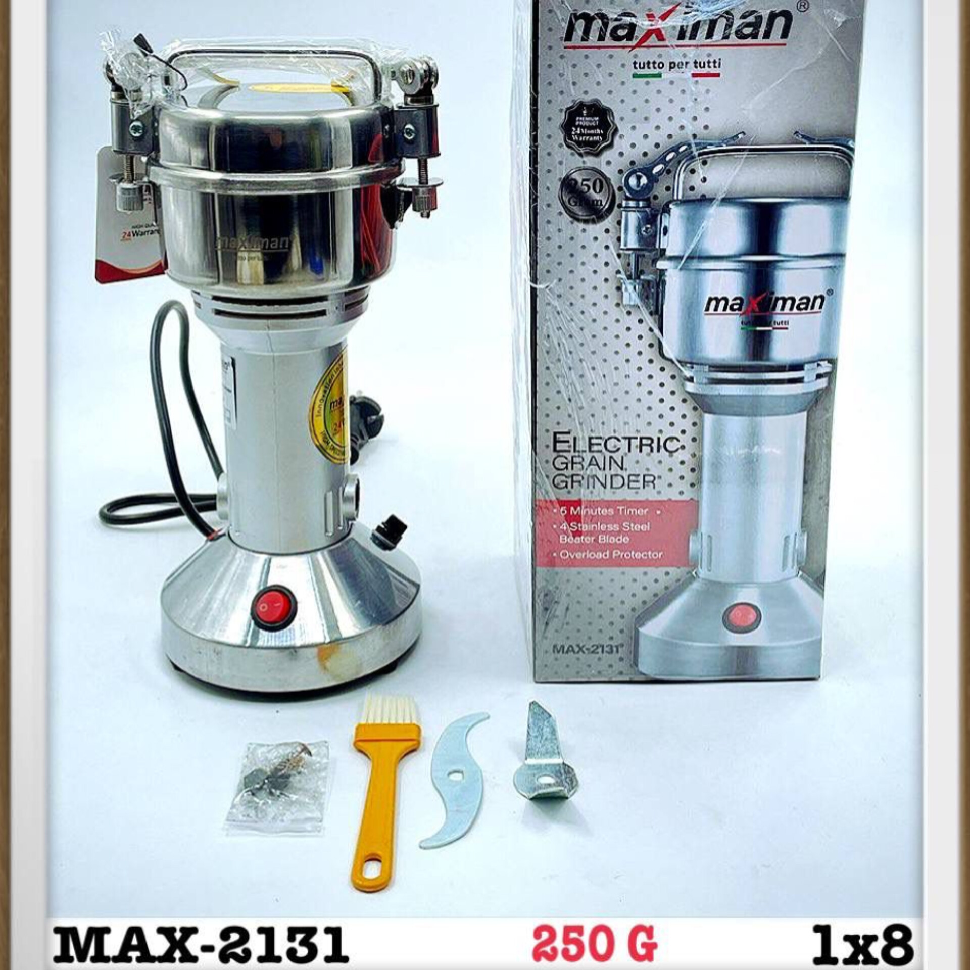 آسیاب نيمه صنعتی مکسیمان ۲۵۰گرم max_2131