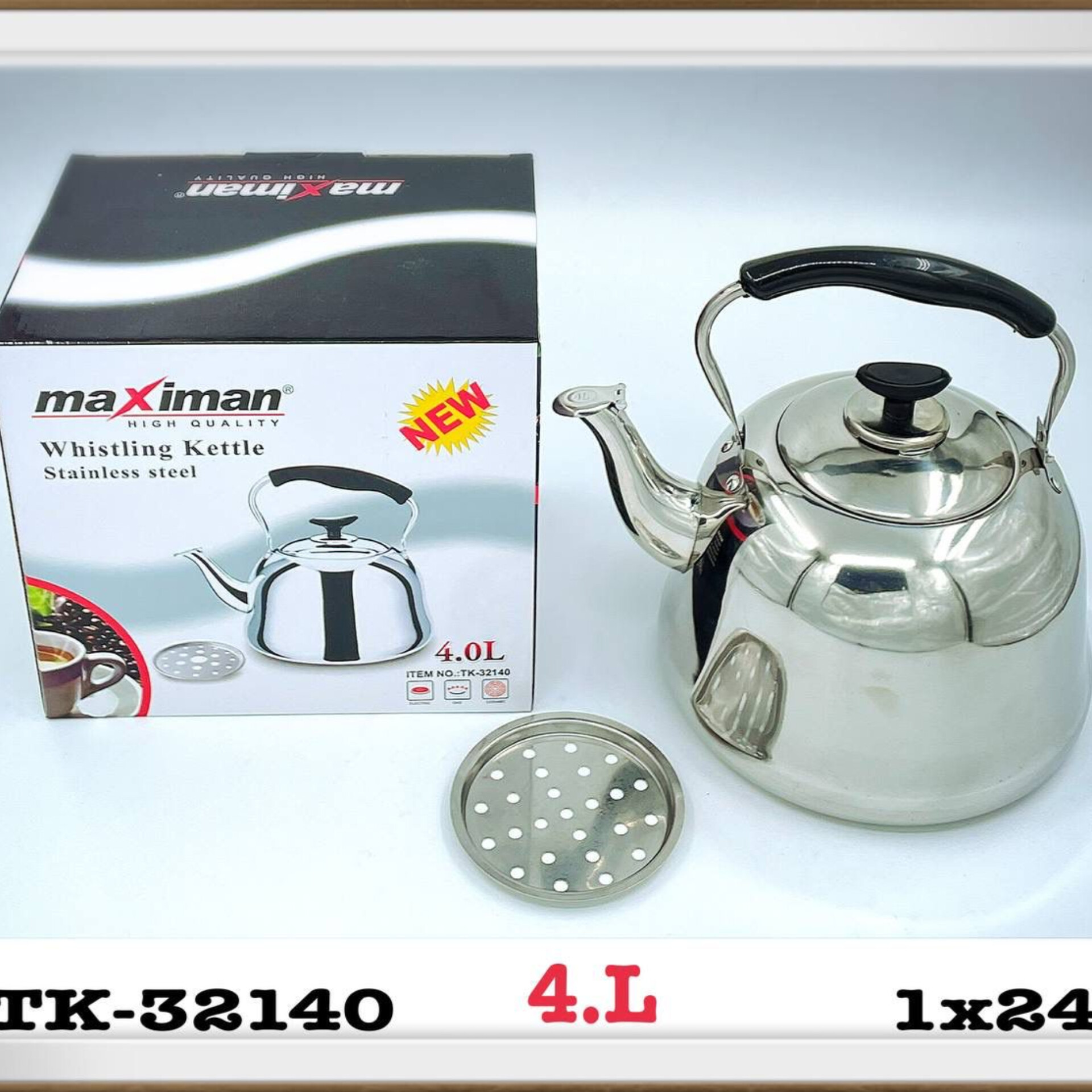 کتری استیل مکسیمان ۴لیتری TK_32140